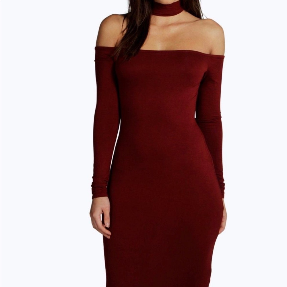 Off the shoulder dress